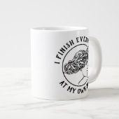 終了ペースマグ ジャンボコーヒーマグカップ (正面右)