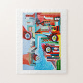 終了時刻 ジグソーパズル (縦)