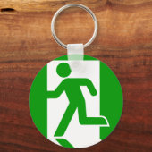 終了記号 キーホルダー (正面)