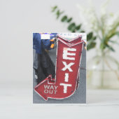 終了記号 ポストカード (スタンド正面)