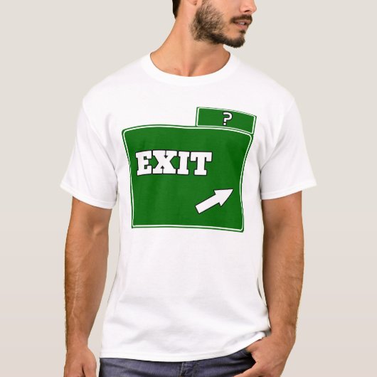 ?終了記号 Tシャツ (正面)