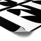 終了食べ物を与え ポスター (角)