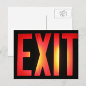 終了 ポストカード (正面/裏面)