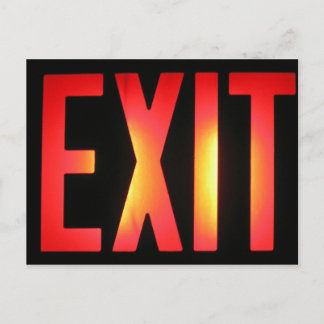 終了 ポストカード