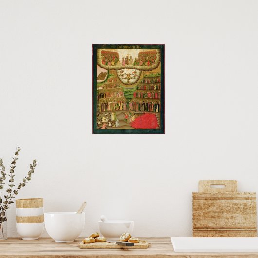 終局判決1721年 ポスター (キッチン)