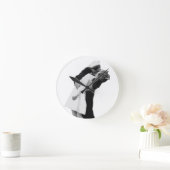 終戦キス ラウンド壁時計 (ホーム)