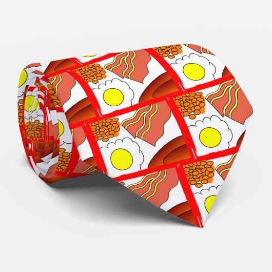 終日の朝食 ネクタイ (ロール)