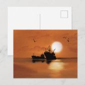 終日はがき ポストカード (正面/裏面)