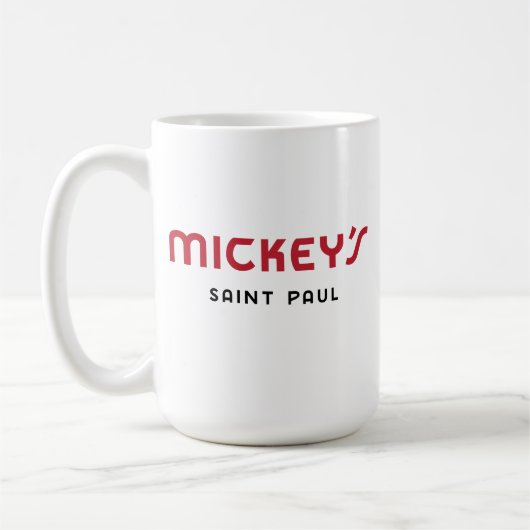 終日ダイナーマグ（大） コーヒーマグカップ (左)