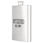 終日詰まった フラスク (左)