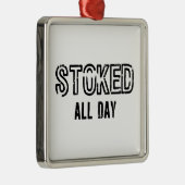 終日詰まった メタルオーナメント (右)