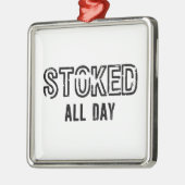 終日詰まった メタルオーナメント (左)