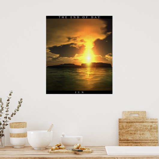 終日 ポスター (キッチン)