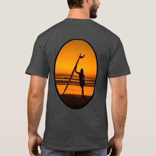 終日 Tシャツ (裏面)