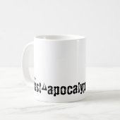 終書末小説 コーヒーマグカップ (正面左)