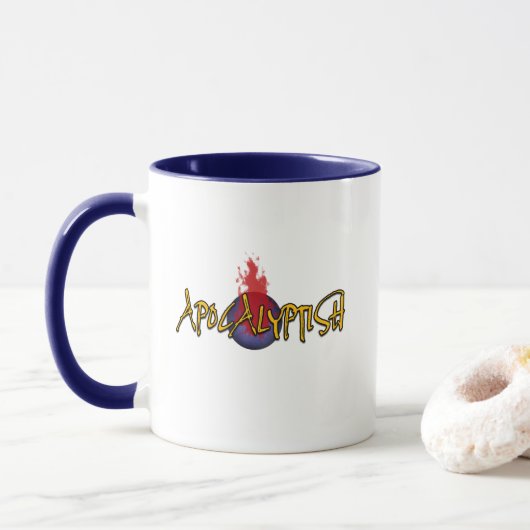 終末っぽいマグカップ マグカップ (ドーナツ)