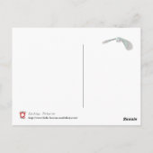 終末の日… 最後の木。 ポストカード (裏面)