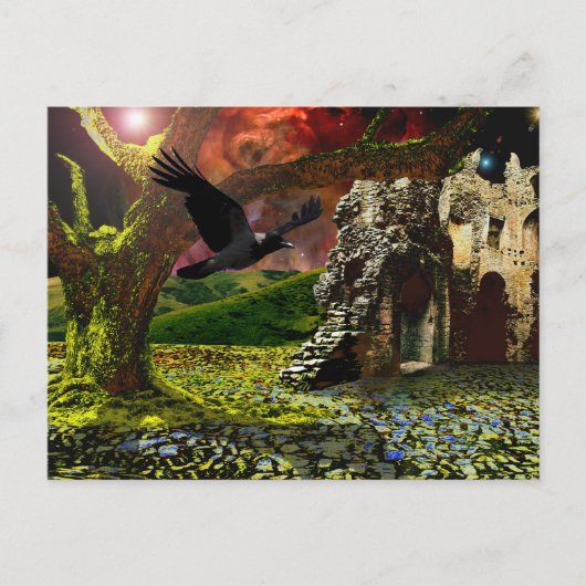 終末の日… 最後の木。 ポストカード (正面)