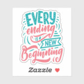 終末は皆新しい始まり シール (シート)