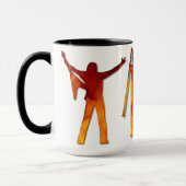 終末論的な恋人-ロゴ/白いマグを始動させて下さい マグカップ (左)