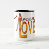 終末論的な恋人-ロゴ/白いマグを始動させて下さい マグカップ (中央)