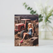 終末農場の人形 ポストカード (スタンド正面)