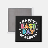 終業式 教員 生徒 最終登校日 マグネット (正面/裏面)