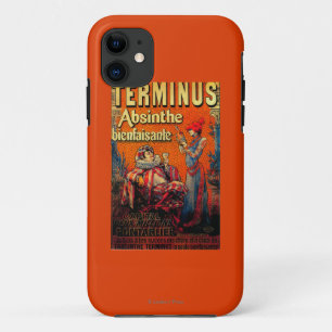 終点のアブサンのヴィンテージPosterEurope iPhone 11 ケース