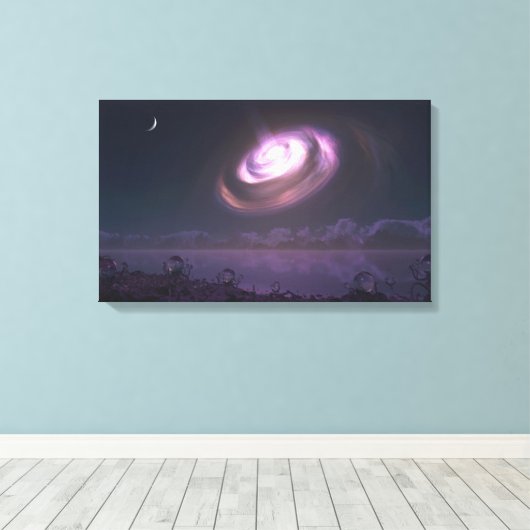 終点 キャンバスプリント (インサイチュ (ウッドフロア))