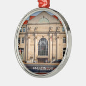 終着駅-メーコン、ジョージア メタルオーナメント (左)