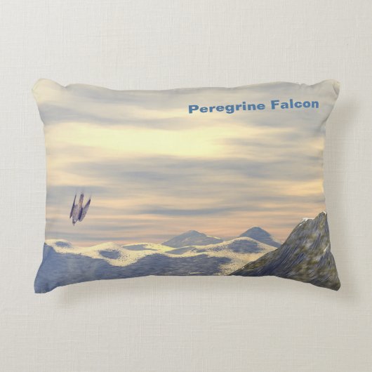終端速度ペレグリン《鳥》ハヤブサ アクセントクッション (正面)