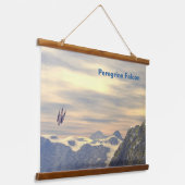 終端速度ペレグリン《鳥》ハヤブサ 吊り下げ型タペストリー (傾斜あり)