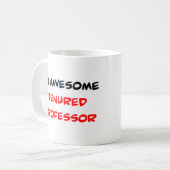 終身素晴らし教授2コーヒーマグ コーヒーマグカップ (正面左)