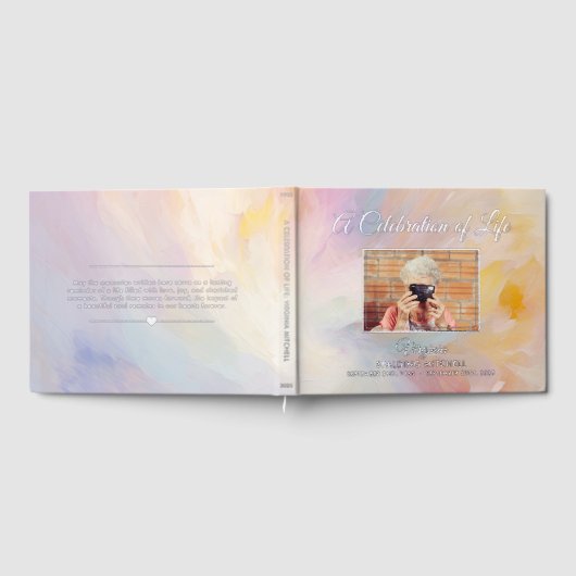 終身葬儀お祝い ゲストブック (全面)