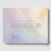 終身葬儀お祝い ゲストブック (裏面)