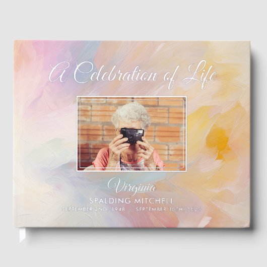 終身葬儀お祝い ゲストブック (正面)