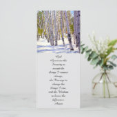 終身葬悔やみや弔慰記念カードお祝い (スタンド正面)