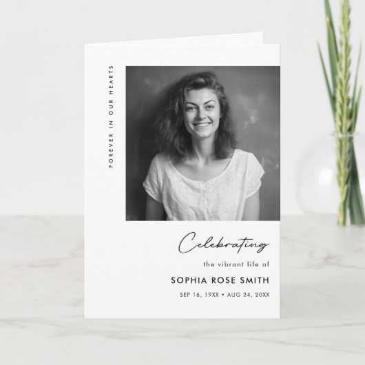 終身葬祭お祝い プログラム (正面)