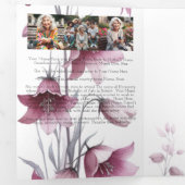 終身葬祭お祝い 三つ折り案内状 (内部最初)