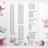 終身葬祭お祝い 三つ折り案内状 (内部中)