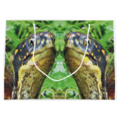 組のアメリカハコガメの友人のギフトバッグ ラージペーパーバッグ (正面)