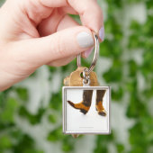 組のカウボーイの靴 キーホルダー (手)