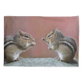 組のシマリス 枕カバー (裏面)