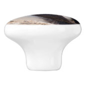 組のツノメドリ セラミックノブ (側面)