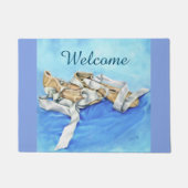 組のバレエシューズのドア・マット ドアマット (正面)