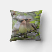 組のヒメレンジャク クッション (裏面)