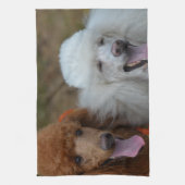 組のプードル キッチンタオル (縦)