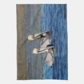 組のペリカン キッチンタオル (縦)