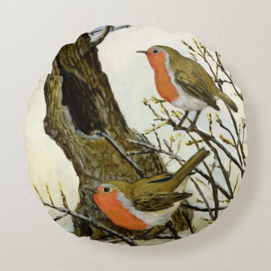 組のロビン ラウンドクッション (正面)