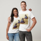 組の中国のなcloisonne犬、18世紀 tシャツ (ユニセックス)